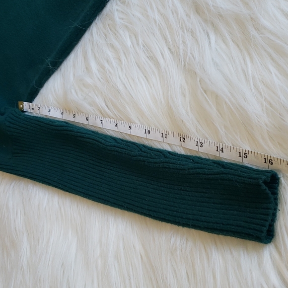 Blue/green turtleneck sweater size S - Picture 6 of 12